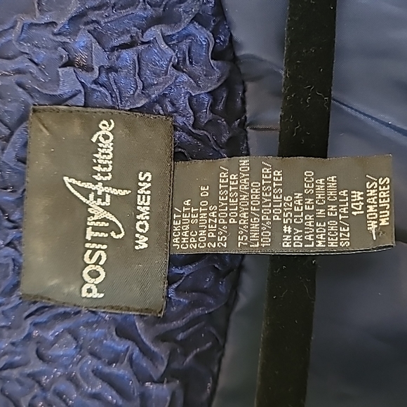 Jacquard Dress & Blazer Set - Picture 7 of 8